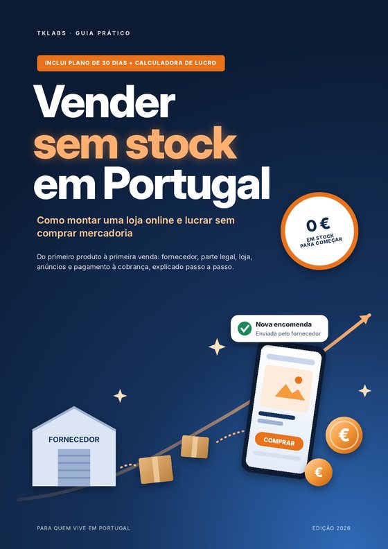 Capa do guia Vender sem stock em Portugal